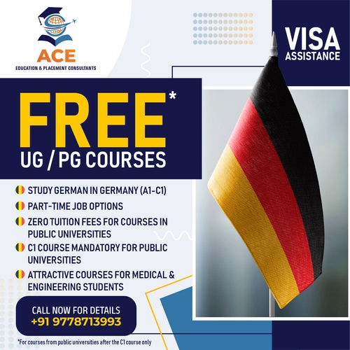 Are you looking for the fastest entry to Germany? Learn German in Germany ! 🇩🇪 10 month A1 - C1 language courses 🇩🇪 Part-time job options 🇩🇪 Zero tuition fees for courses in public universities after C1 language course 🇩🇪 Attractive courses for Medical & Engineering students 🇩🇪 VISA assistance Call / WhatsApp us at +919778713993 for more details and to enrol.